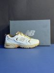 نیوبالانس ۵۳۰ سفید قهوه ای new balance 530