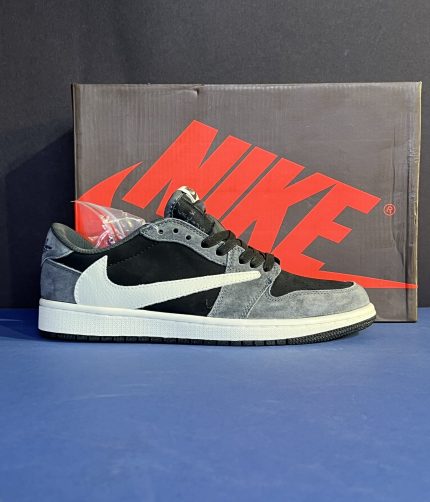 نایک جردن وان لو ترویس اسکات طوسی مشکی air jordan 1 low travis scott