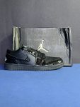 نایک ایر جردن وان لو مشکی ورنی NIKE AIR JORDAN 1 LOW BLACK PATENT ELEPHANT