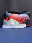 نایک ایر جردن وان لو متالیک سیلور NIKE AIR JORDAN 1 LOW METALLIC SILVER