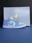 نایک ایر جردن وان لو آیس بلو NIKE AIR JORDAN 1 LOW ICE BLUE