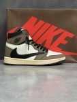 نایک ایر جردن ۱ ساقدار ترویس اسکات موکا NIKE AIR JORDAN 1 HIGH TRAVISSCOTT MOCHA