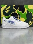 کتونی بیتینگ بیپ استا ارتشی سفید آبی BATHING APE Bape Sta Low ‘MILITARY
