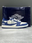 نایک ایر جردن وان لو ترویس اسکات گوچی NIKE AIR JORDAN 1 LOW TRAVISSCOTT GUCCI