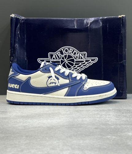 نایک ایر جردن وان لو ترویس اسکات گوچی NIKE AIR JORDAN 1 LOW TRAVISSCOTT GUCCI