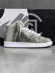 نایک اس بی دانک های متالیک سیلور کلات NIKE DUNK HIGH METALLIC SILVER CLOT