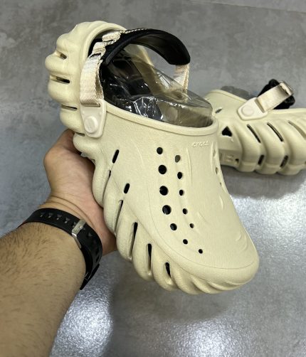 صندل کراکس اکو رنگ کرم CROCS ECHO CLOG