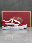 کتونی ونس اولد اسکول سفید قرمز VANS OLD SKOOL