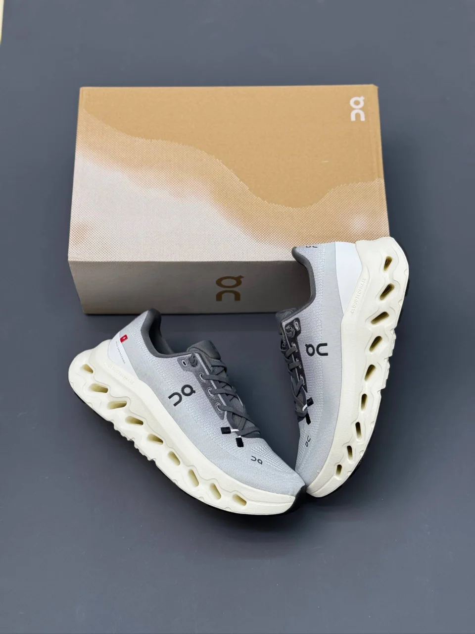 کتونی-اسپرت-آن-رانینگ-لوئوه-مدل-LOEWE-x-On-Cloudtilt-2-Gray-4