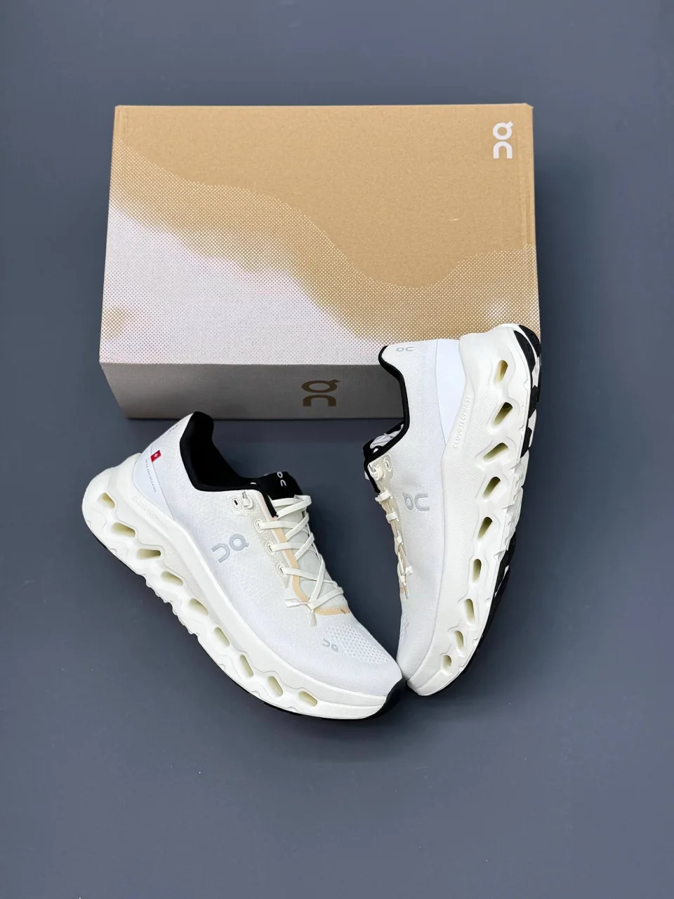 کتونی-اسپرت-آن-رانینگ-لوئوه-مدل-On-Running-Cloudtilt-2-LOEWE-All-Grey-3
