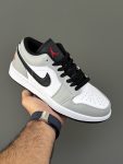 نایک ایر جردن ۱ لو اسموک گری NIKE AIR JORDAN 1 LOW SMOKE GRAY