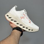 کتونی آن رانینگ کلودسرفر مکس کرم قرمز On Running