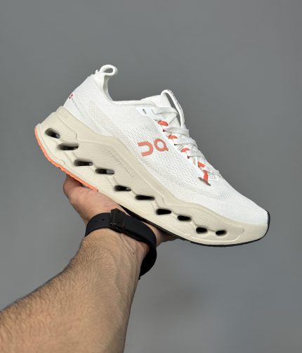 کتونی آن رانینگ کلودسرفر مکس کرم قرمز On Running