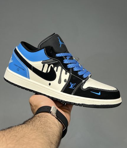 نایک ایر جردن 1 لو کاستوم لویی ویتون (Nike Air Jordan 1 Low Custom Louis Vuitton Edition)